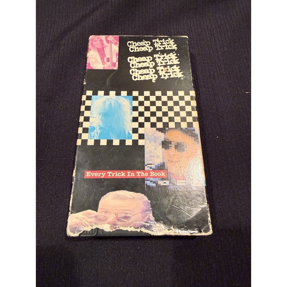 Cheap Trick Every Trick in the Book VHS 1990 CBS Records 19V-49049 Hard Rock